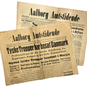 Danske aviser fra 9. april 1940