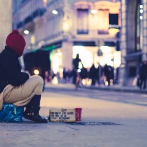 Gåtur med hjemløs